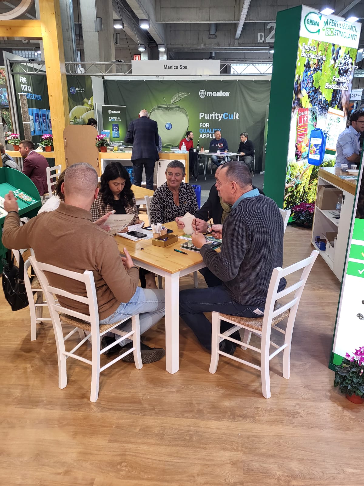 secondo giorno di Fiera a Interpoma i nostri tecnici di