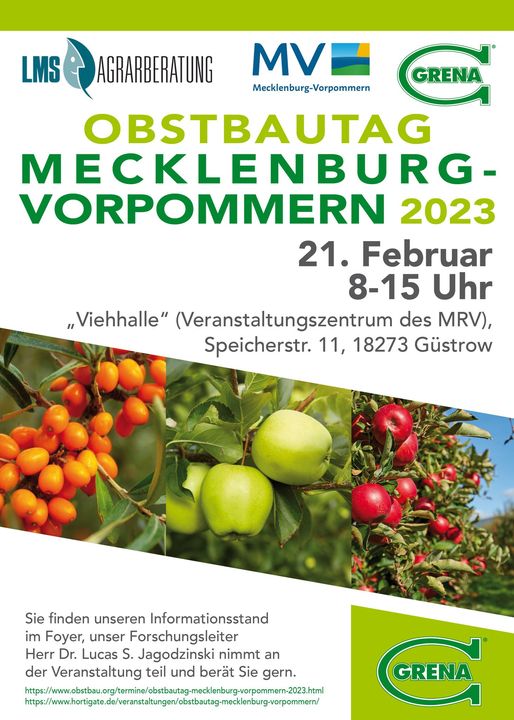 21 Februar Obstbautag Mecklenburg Vorpommern 2023 zu Viehha