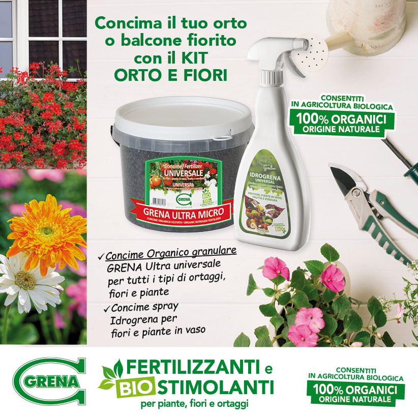 Banner Instagram Grena Kit Orto e Fiori