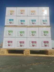 Shipments of liquid organic fertilizers from the #Grena Garden line