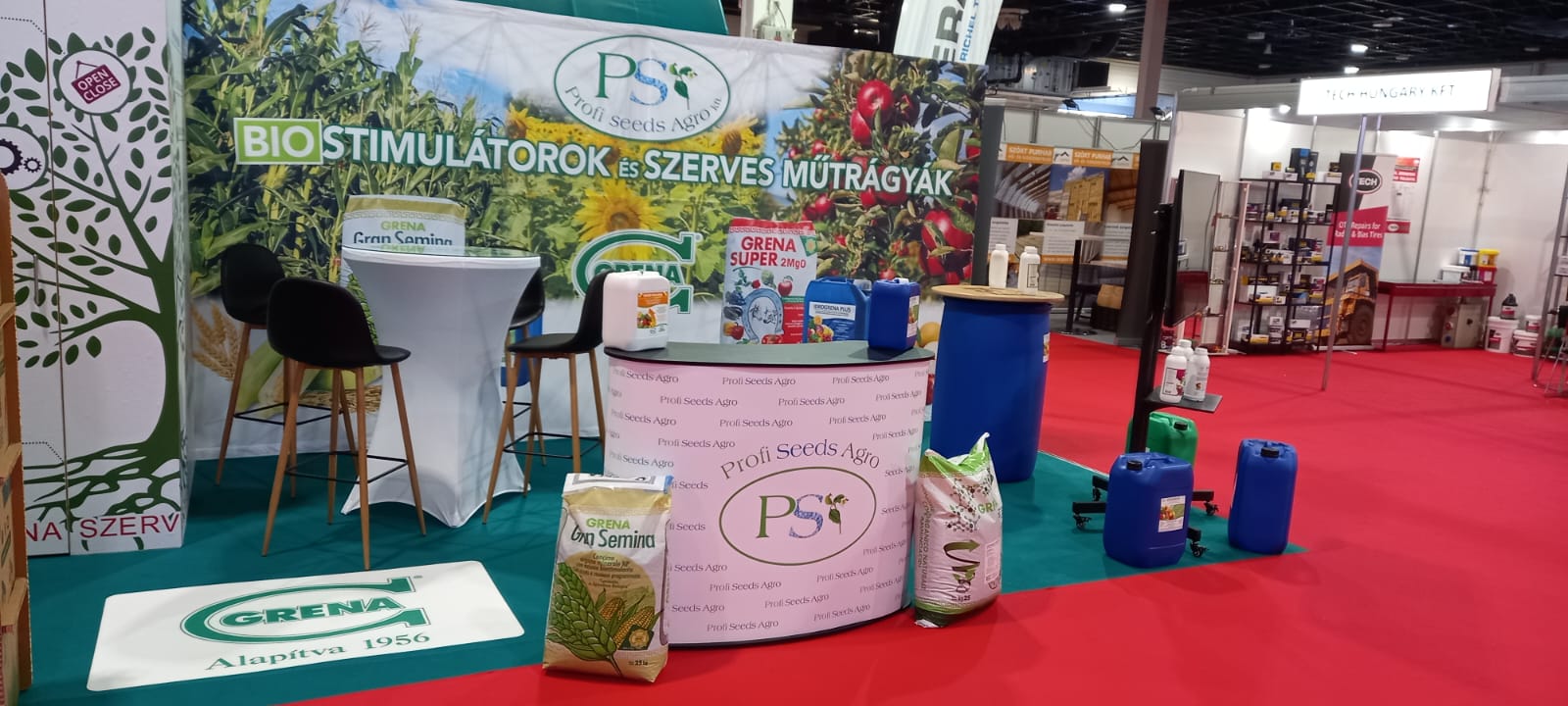 Alles ist bereit für die Messe AGRomashEXPO 2024 in Ungarn!