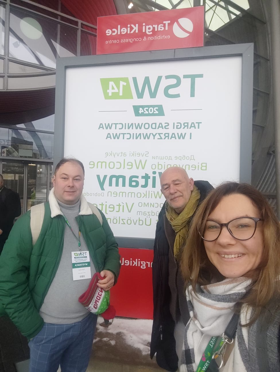 The beautiful Targi Sadownictwa i Warzywnictwa TSW Fair ended yesterday