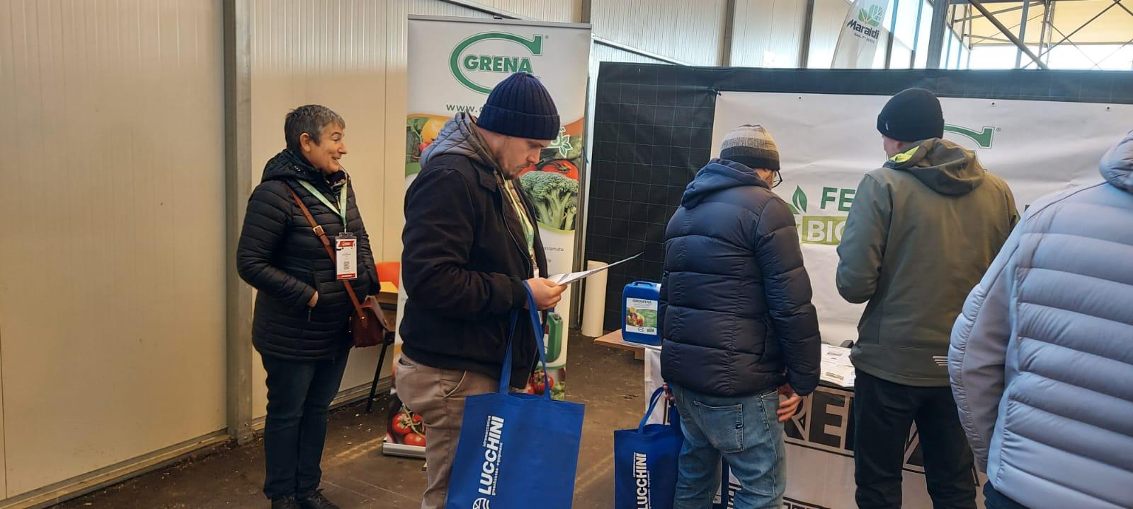Zweiter Tag auf der Messe TECHNICAL FIELD HORTICULTURE in Guidizzolo!