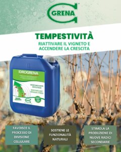 guarantee your vineyard a prompt start, don't wait! act as