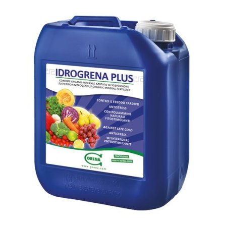 Chroń swoje zbiory przed przymrozkami. Idrogrena Plus zawiera organiczne poliam...