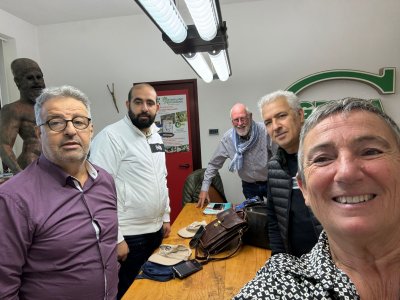 Grena-Besuch mit einem Kunden aus dem Libanon!!! #grena #Dünger #Biostimulans