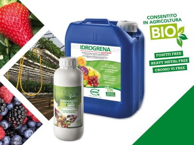 IDROGRENA Universal is a liquid organic biostimulant rich in polyamines