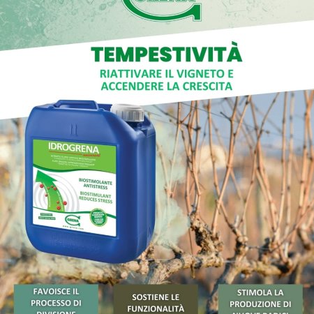 garantisci al tuo vigneto una pronta partenza, non aspettare! agisci