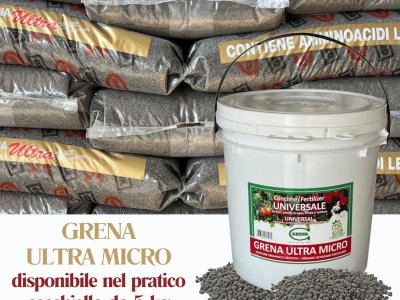 novitÀ assoluta: grena ultra micro nel nuovo secchiello da 5